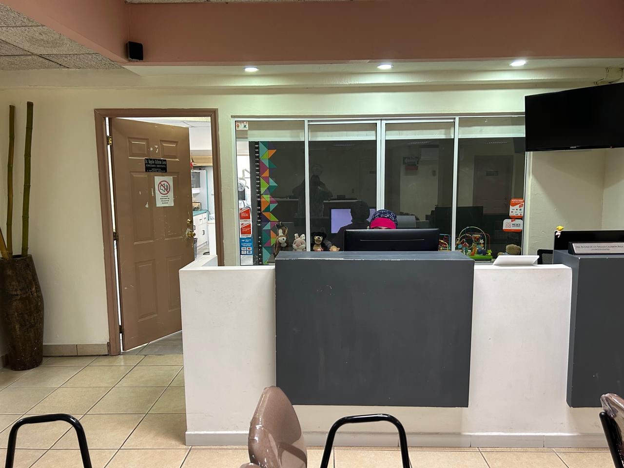 Recepción del consultorio dental